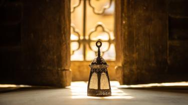 A picture of an egyptian lantern for Ramadan